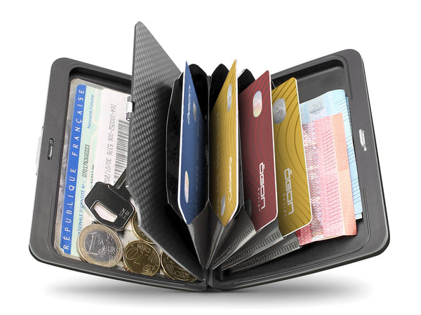 Ogon Smart Case Oslo / Large / Twill Carbon Fiber Wallet