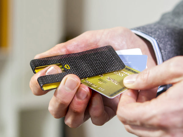 Ogon 3C Carbon Fiber RFID Blocking Card Clip