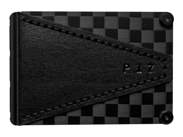 P17 Carbon Fiber Bifold Wallet / Black