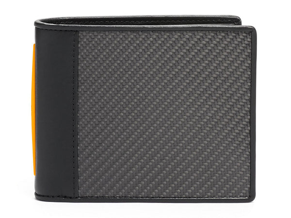TUMI x McLaren Global Double Billfold Carbon Fiber Wallet