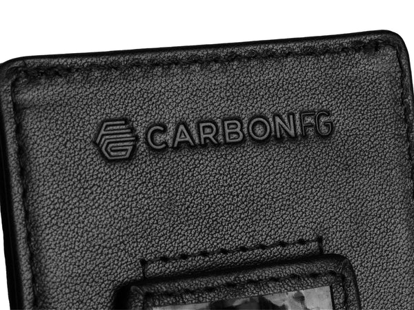 CarbonFG Carbon Fiber & Leather Money Clip Wallet