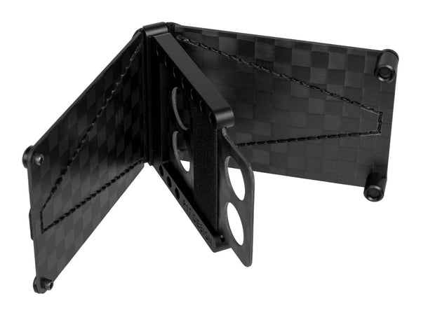 P17 Carbon Fiber Bifold Wallet / Brown