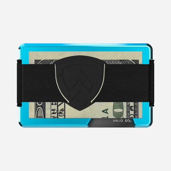 Wallet with Key Organizer - Bolt Blue