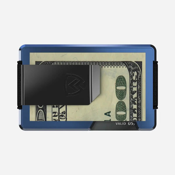 Wallet with Key Organizer - Navy Blue