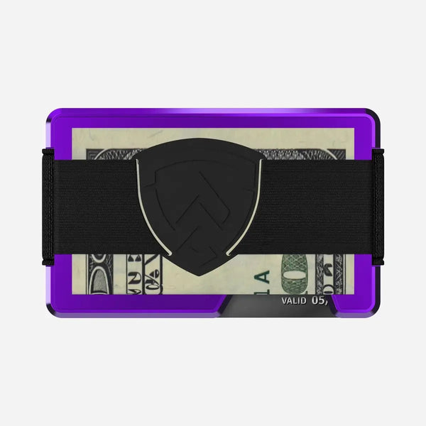 Wallet with Key Organizer - Royal Purple