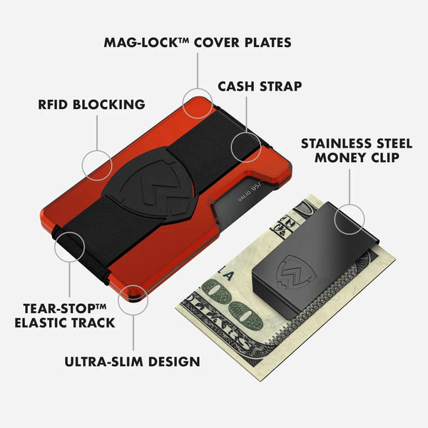 Wallet Coin Tray Bundle - Torch Red