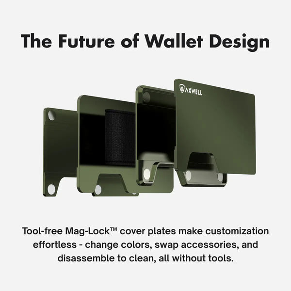 Wallet Bottle Opener Bundle - Army Green