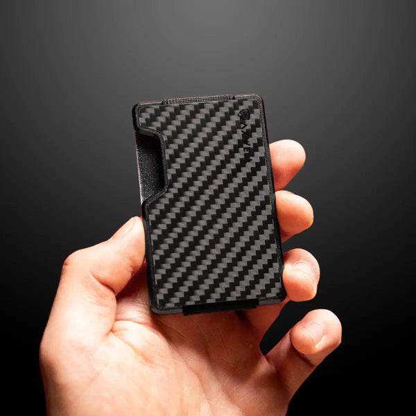 Axwell Wallet - Jet Black Carbon Fiber