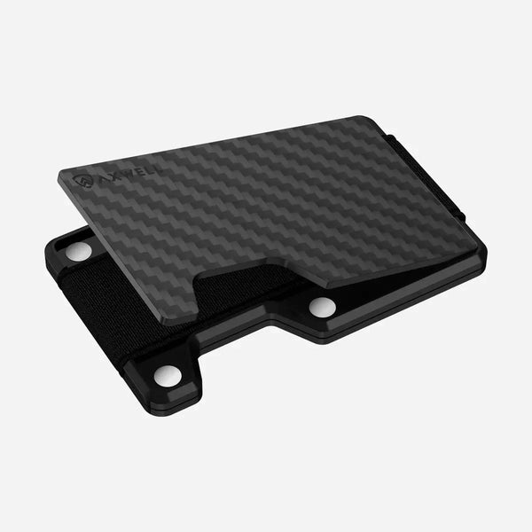 Axwell Wallet - Jet Black Carbon Fiber