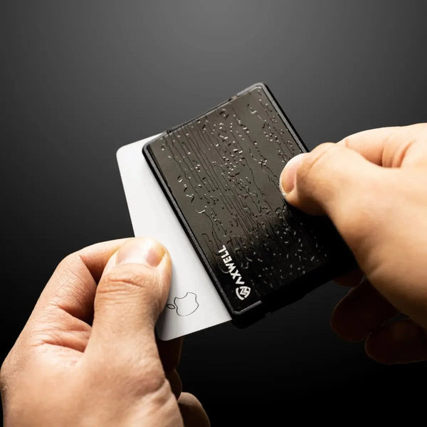 Axwell Wallet - Black Damascus