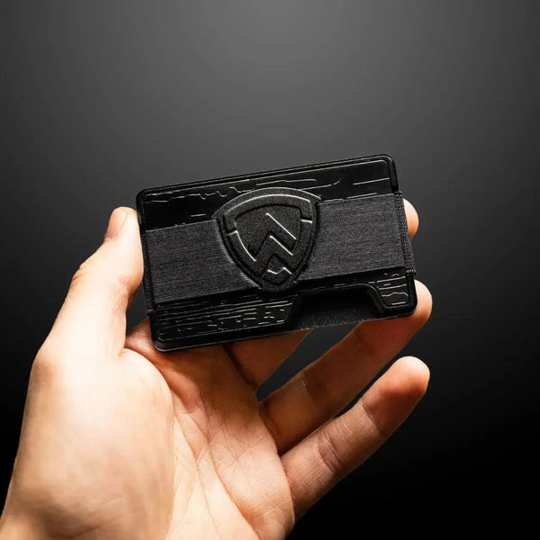 Axwell Wallet - Black Damascus