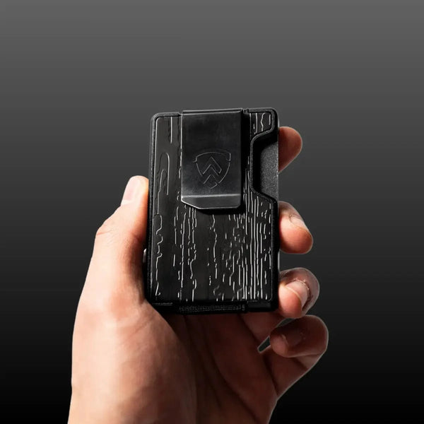 Axwell Wallet - Black Damascus
