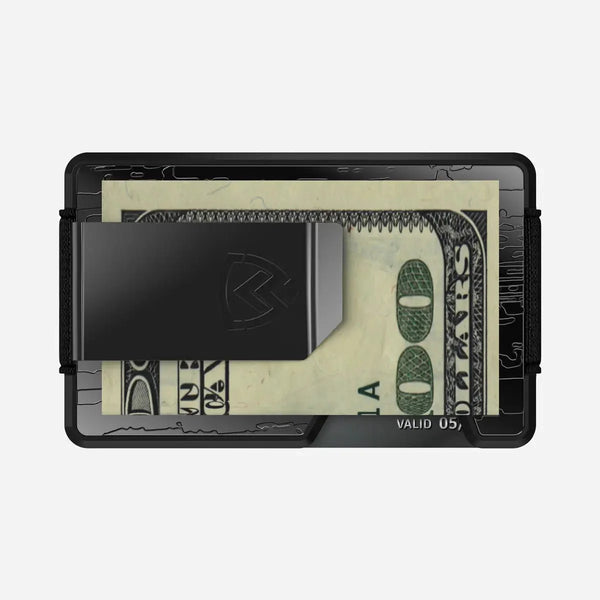 Axwell Wallet - Black Damascus