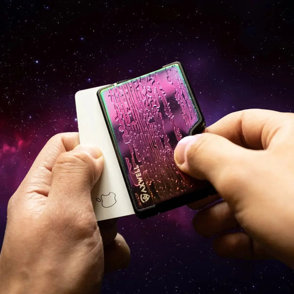 Axwell Wallet - Nebula Damascus