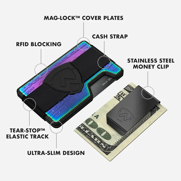 Axwell Wallet - Nebula Damascus