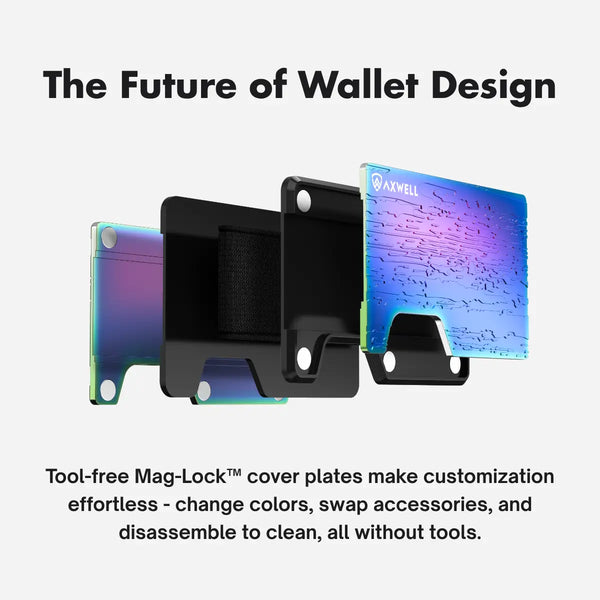Axwell Wallet - Nebula Damascus
