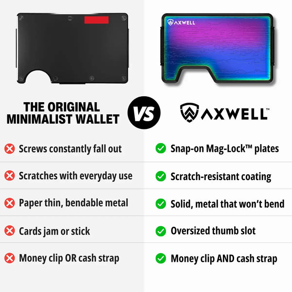Axwell Wallet - Nebula Damascus