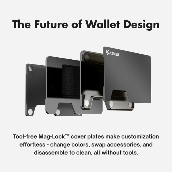 AirTag Money Clip Wallet - Gunmetal Gray