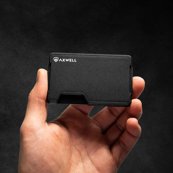 Axwell Wallet - Jet Black