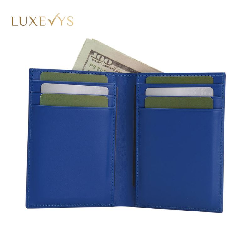 Minimalist Genuine Leather RFID Protection Handmade Wallet
