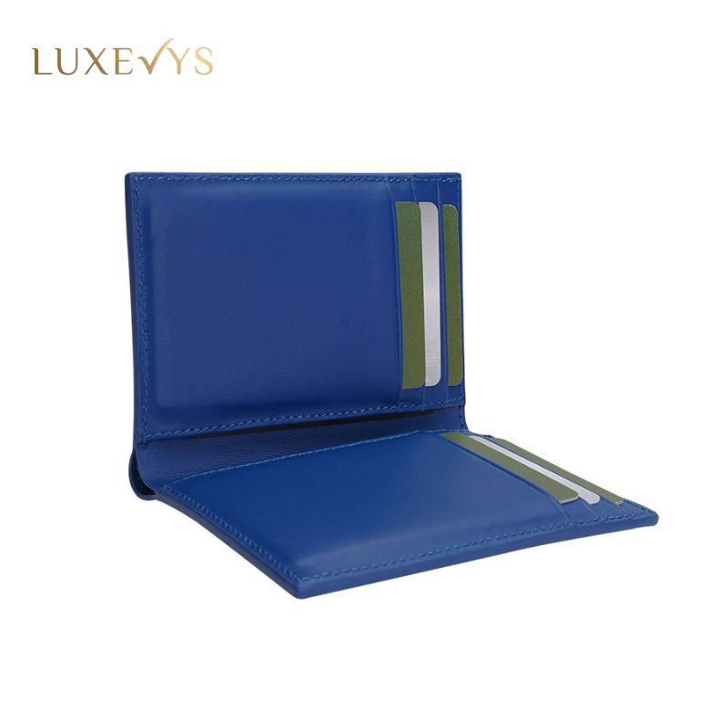 Minimalist Genuine Leather RFID Protection Handmade Wallet