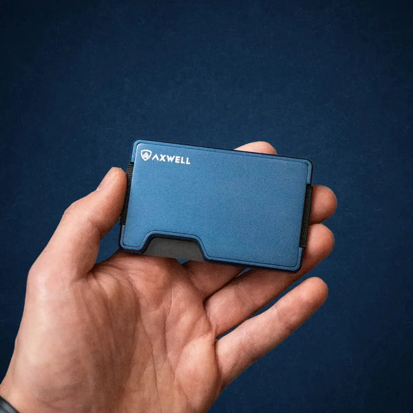 Axwell Wallet - Navy Blue
