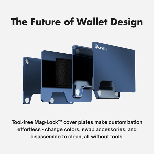 AirTag Wallet - Navy Blue