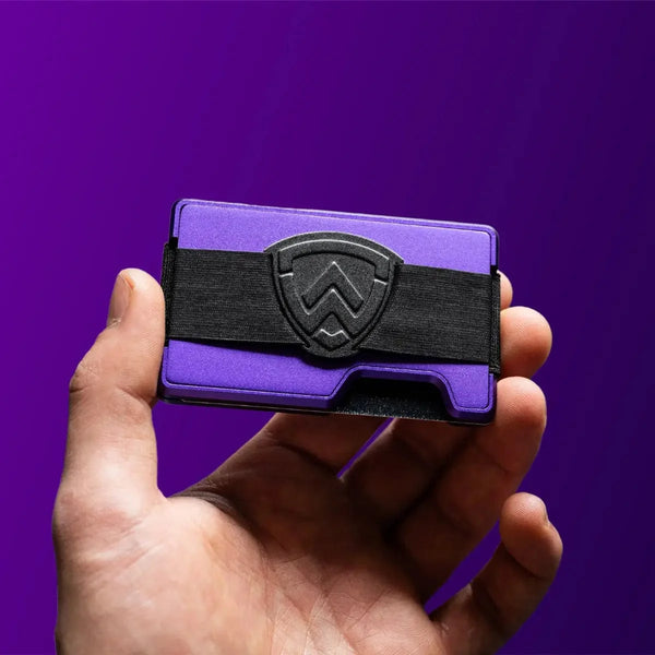 Wallet with Key Organizer - Royal Purple
