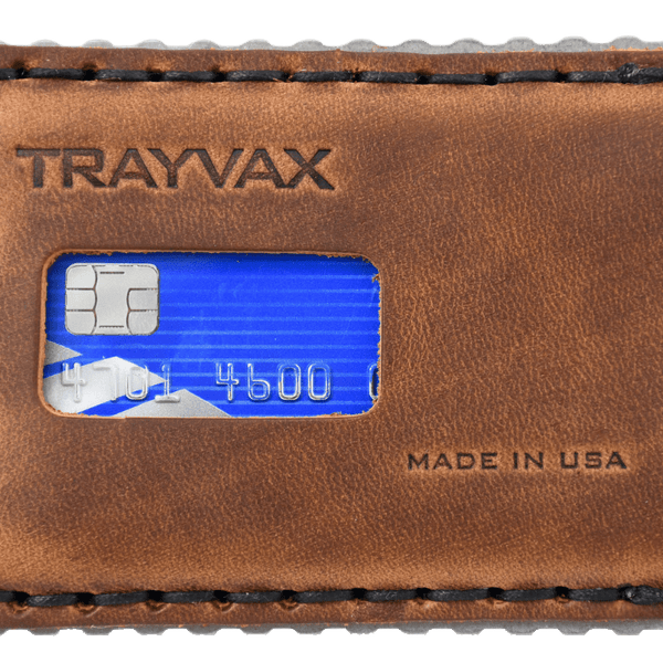 Ascent Wallet - Raw Tobacco Brown