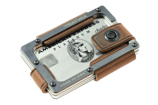 Contour Lite Wallet - Titanium Mississippi Mud