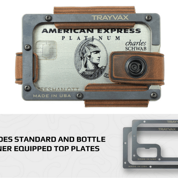 Contour Lite Wallet - Titanium Mississippi Mud