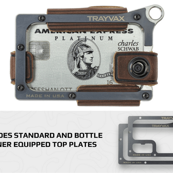 Contour Wallet - Raw Mississippi Mud