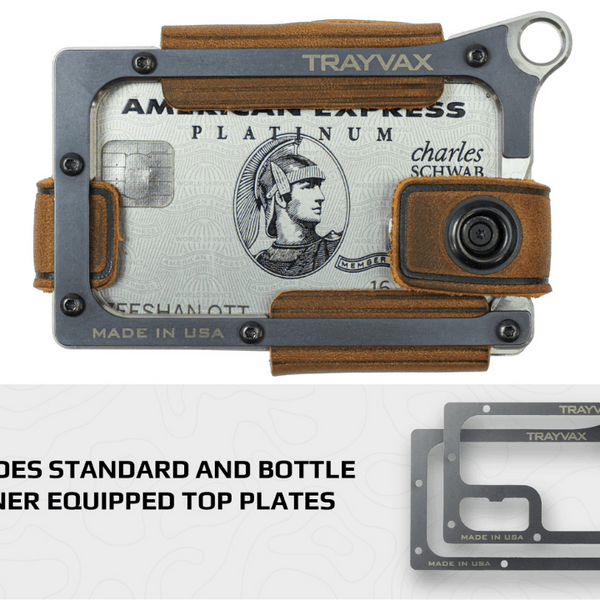 Contour Wallet - Raw Tobacco Brown