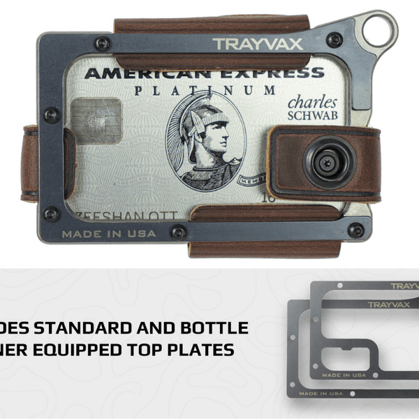 Contour Wallet - Titanium Mississippi Mud