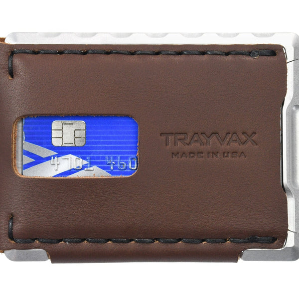 Venture Billfold - Raw Tumbled / Frontier Brown