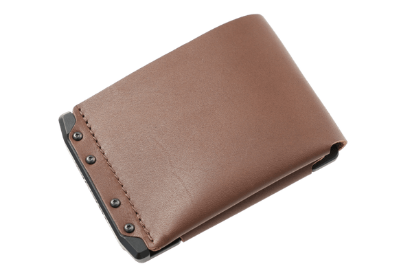 Venture Billfold - Black Ano / Frontier Brown