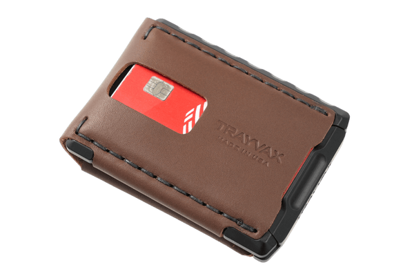 Venture Billfold - Black Ano / Frontier Brown