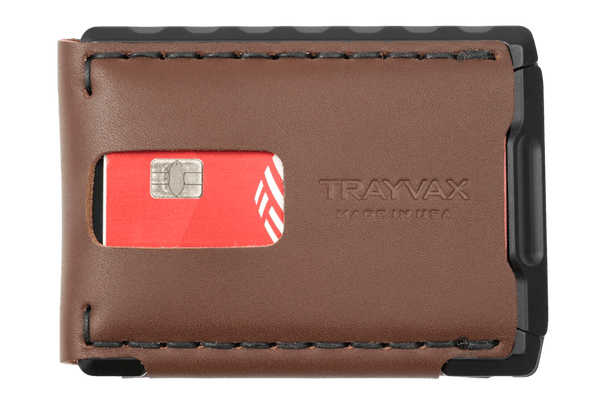 Venture Billfold - Black Ano / Frontier Brown