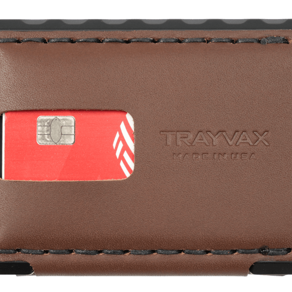 Venture Billfold - Black Ano / Frontier Brown